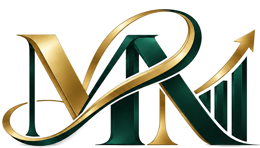 Motivated by Numbers ornate MN logo