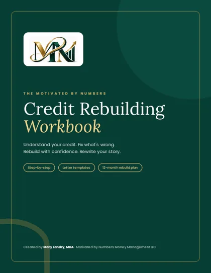 Cover of The Credit Rebuilding Workbook