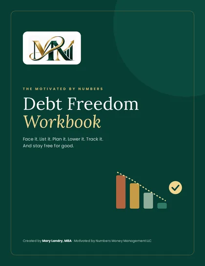 Cover of The Debt Freedom Workbook